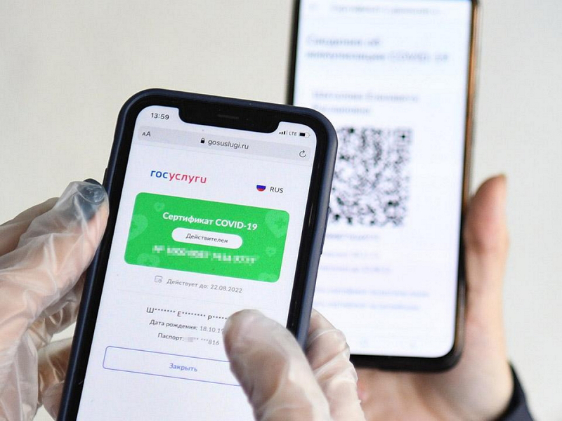 В России могут ввести выдачу QR-кодов по уровню антител